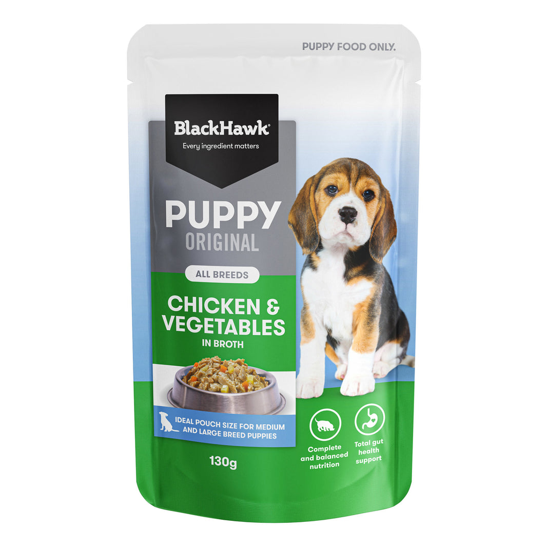 Black Hawk – Wet Food Pouches – Puppy