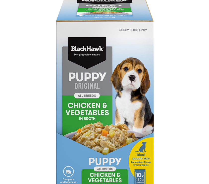 Black Hawk – Wet Food Pouches – Puppy