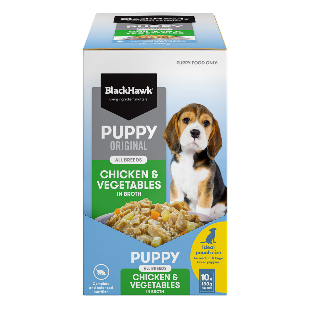 Black Hawk – Wet Food Pouches – Puppy