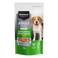 Black Hawk – Wet Food Pouches – Adult Dog – Chicken & Vegetables - image 3