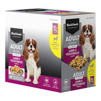 Black Hawk – Wet Food Pouches – Adult Dog – Lamb & Vegetables