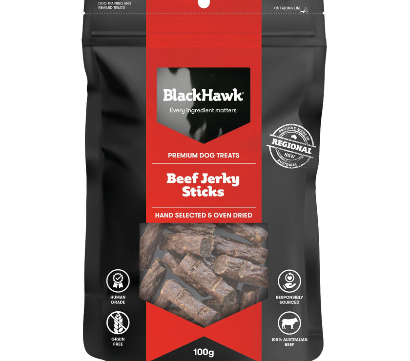 Black Hawk – Premium Dog Treats – Jerky Sticks