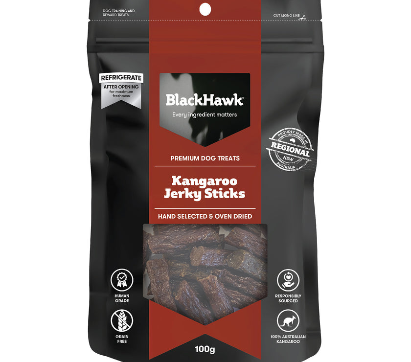 Black Hawk – Premium Dog Treats – Jerky Sticks