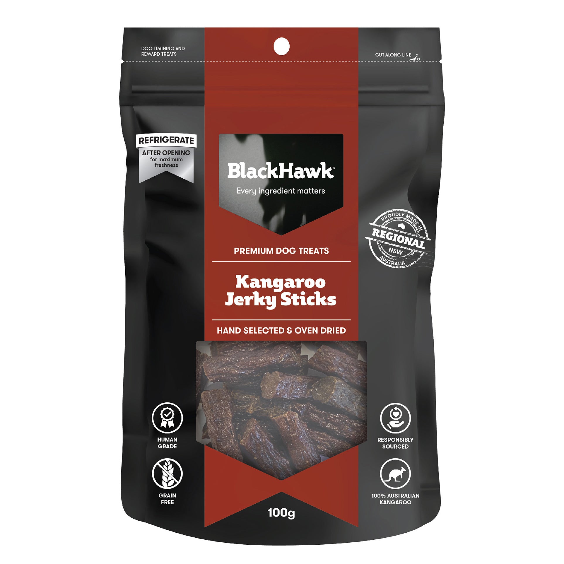 Black Hawk – Premium Dog Treats – Jerky Sticks - image 3