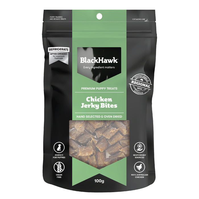 Black Hawk – Premium Puppy Treats – Jerky Bites