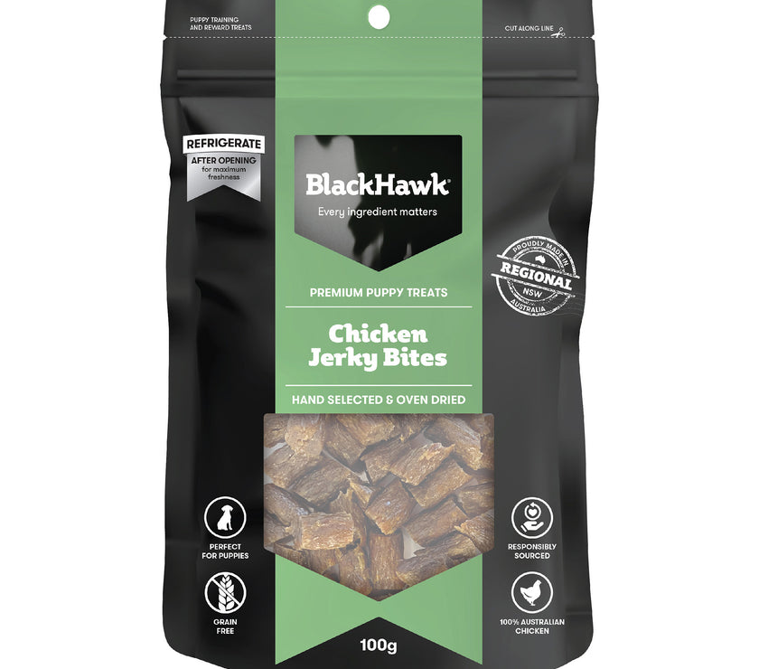 Black Hawk – Premium Puppy Treats – Jerky Bites