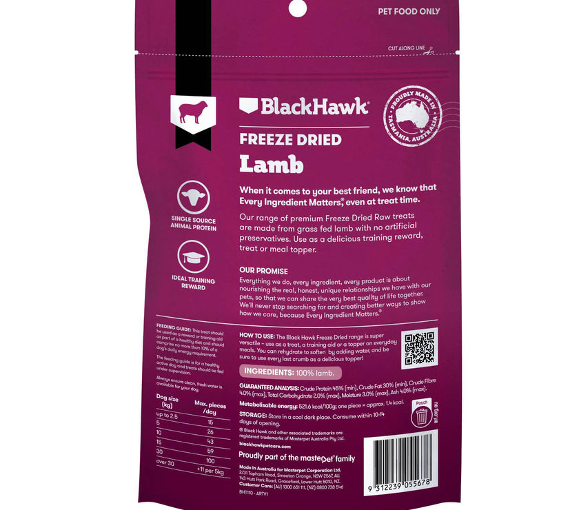 Premium Freeze Dried Dog Treats - 40g