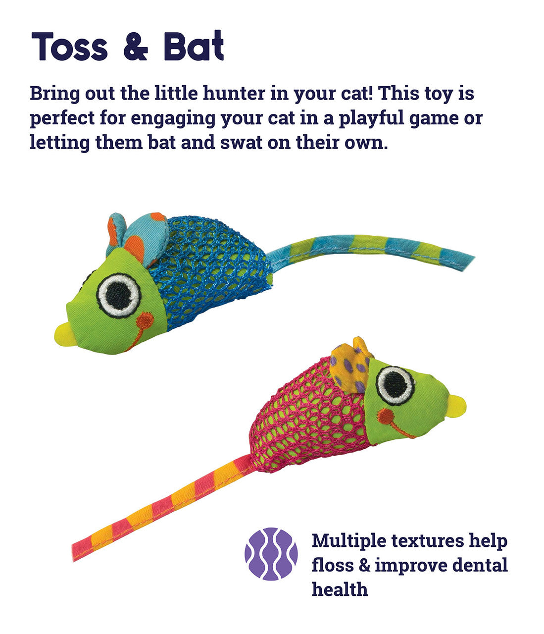 Petstages – Catnip Chew Mice - image 2