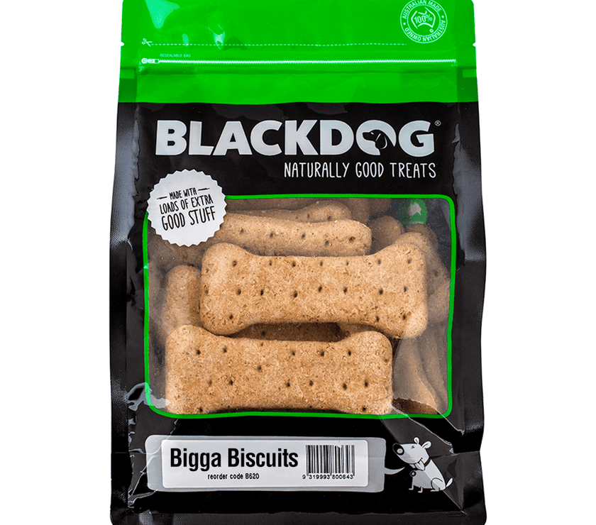 Black Dog – Oven Baked – Bigga Biscuits - The Pet Standard