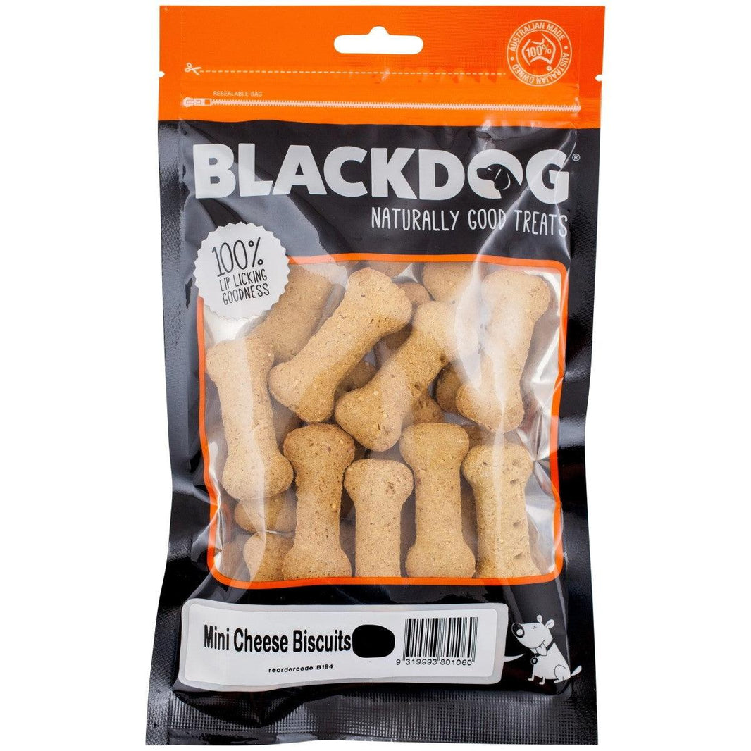 Black Dog – Oven Baked Mini Biscuits – 150g - The Pet Standard