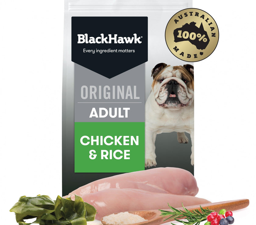 Black Hawk – Adult Dog – Chicken & Rice - The Pet Standard