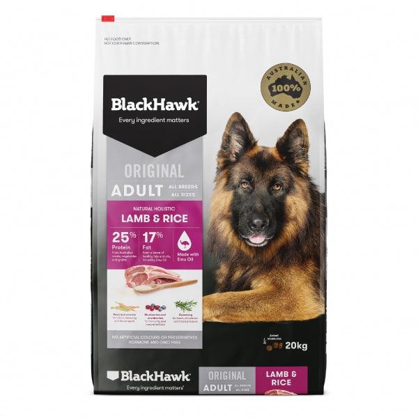 Black Hawk – Adult Dog – Lamb & Rice - The Pet Standard