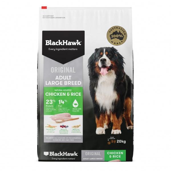 Black Hawk – Adult Dog – Large Breed – Chicken - The Pet Standard