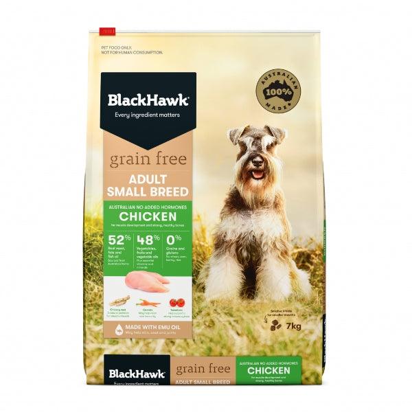 Black Hawk – Adult Dog – Small Breed – GRAIN FREE – Chicken - The Pet Standard