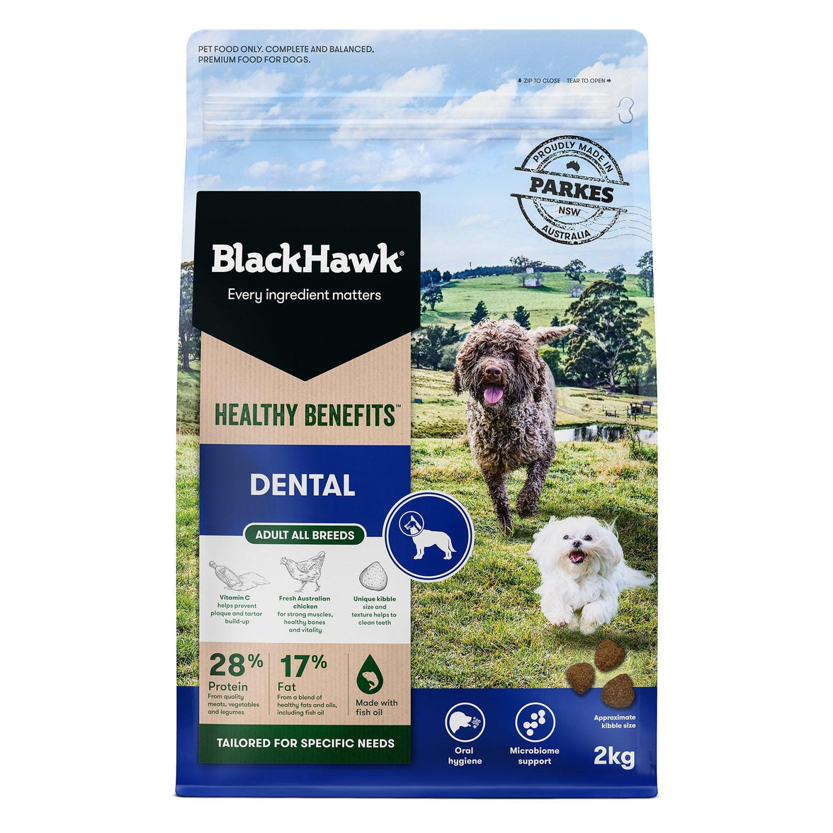 Black Hawk Dental Dog Food