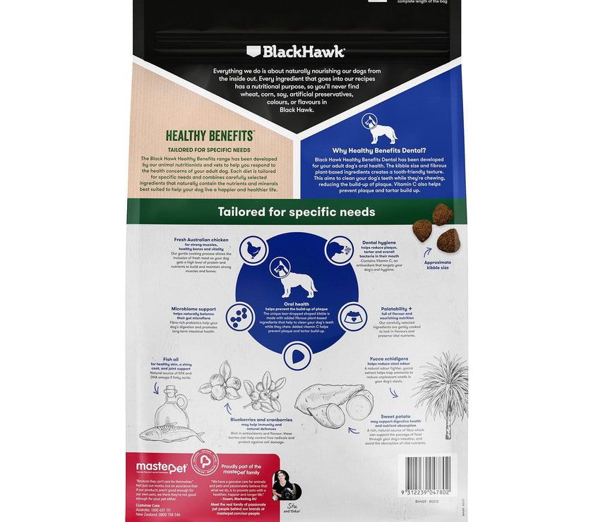 Black Hawk – Healthy Benefits – Dental - The Pet Standard