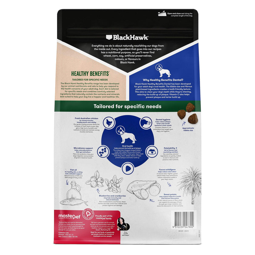 Black Hawk – Healthy Benefits – Dental - The Pet Standard