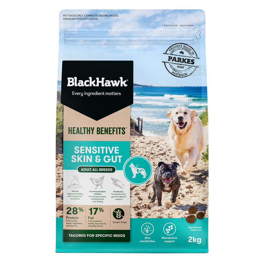 Black Hawk – Healthy Benefits – Sensitive Skin & Gut - The Pet Standard