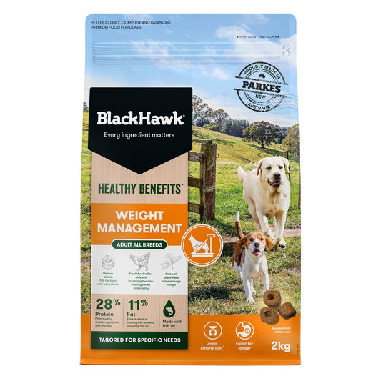 Black Hawk – Healthy Benefits – Weight Management - The Pet Standard