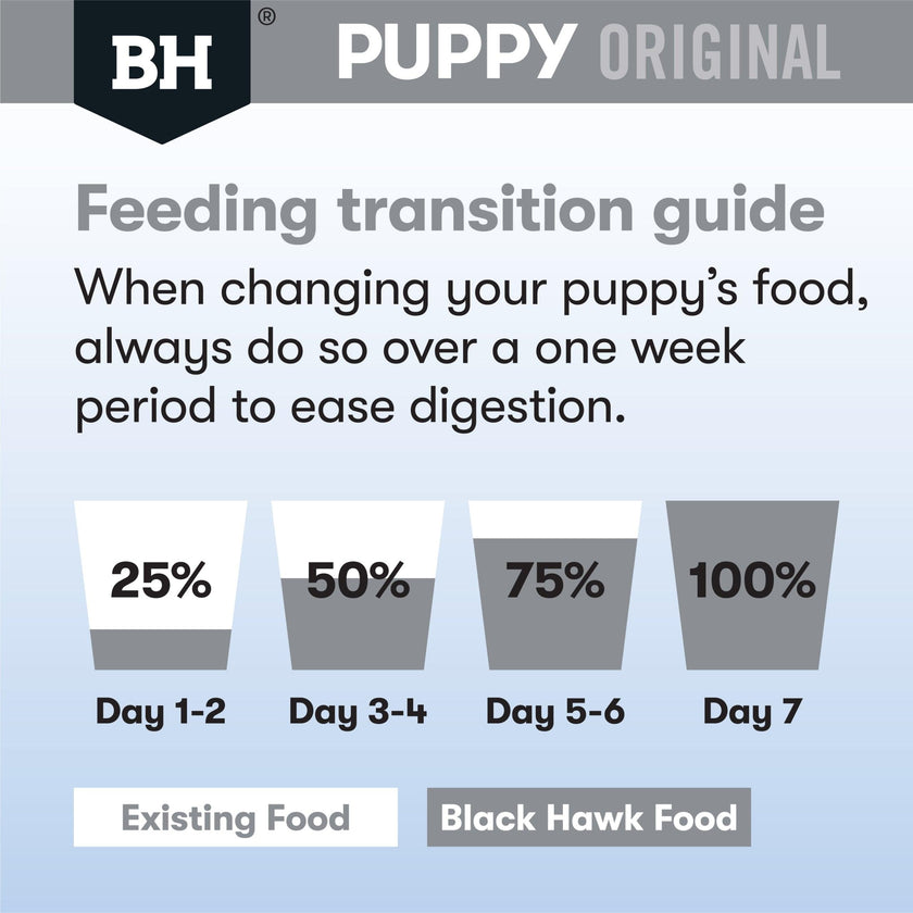 Black Hawk – Puppy – Large Breed – Chicken & Rice - The Pet Standard