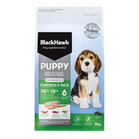 Black Hawk – Puppy – Medium Breed – Chicken & Rice - The Pet Standard