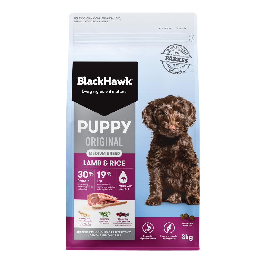 Black Hawk Puppy Lamb and Rice