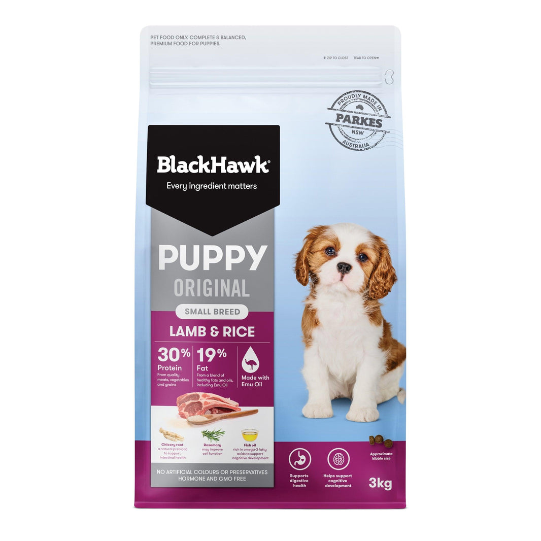 Black Hawk – Puppy – Small Breed – Lamb & Rice - The Pet Standard