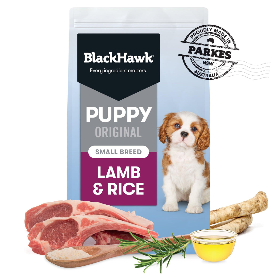 Black Hawk Puppy Small Breed – Lamb & Rice