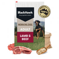 Black Hawk – Working Dog – Lamb & Beef - The Pet Standard