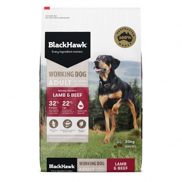 Black Hawk – Working Dog – Lamb & Beef - The Pet Standard