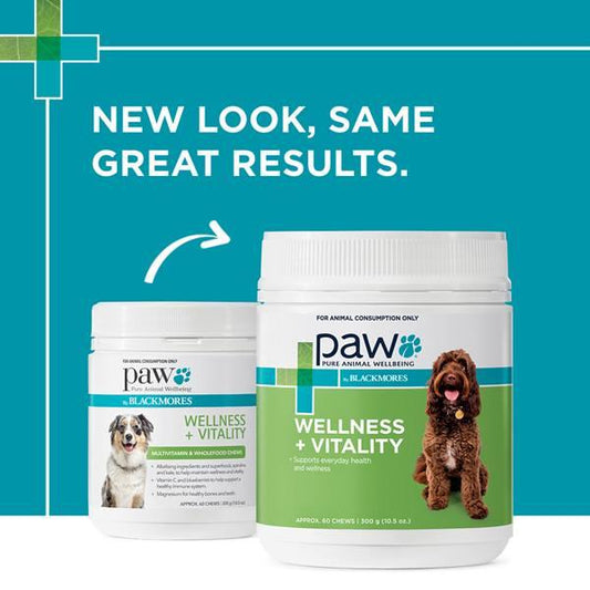 Blackmores: Paw – Wellness + Vitality Chews - The Pet Standard