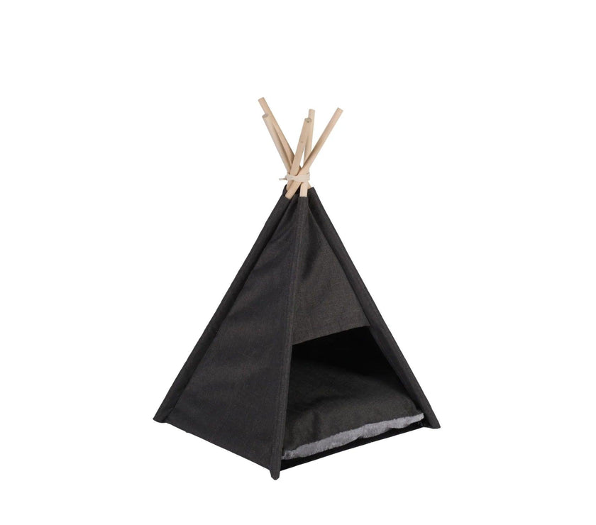 Charlie’s – Pet Teepee Tent – Charcoal - Extra Large - The Pet Standard