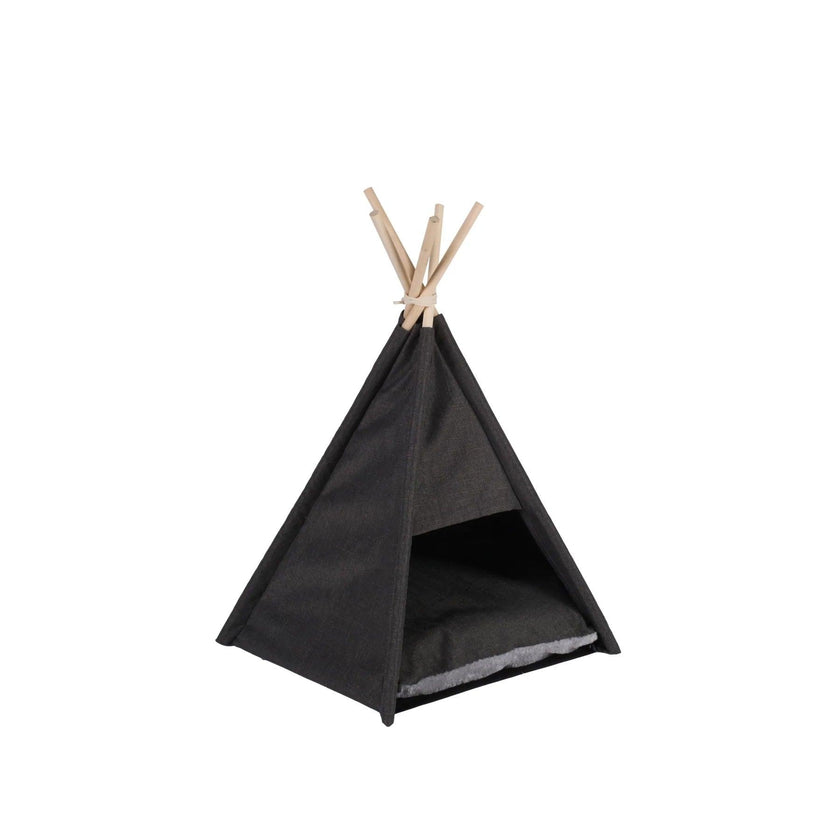 Charlie’s – Pet Teepee Tent – Charcoal - Extra Large - The Pet Standard