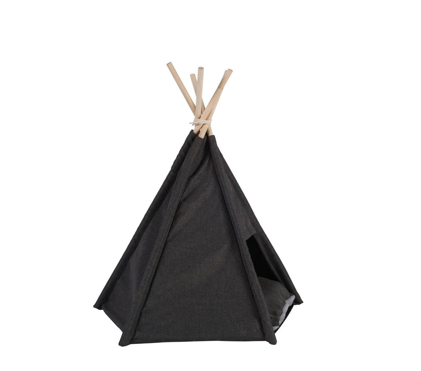 Charlie’s – Pet Teepee Tent – Charcoal - Extra Large - The Pet Standard