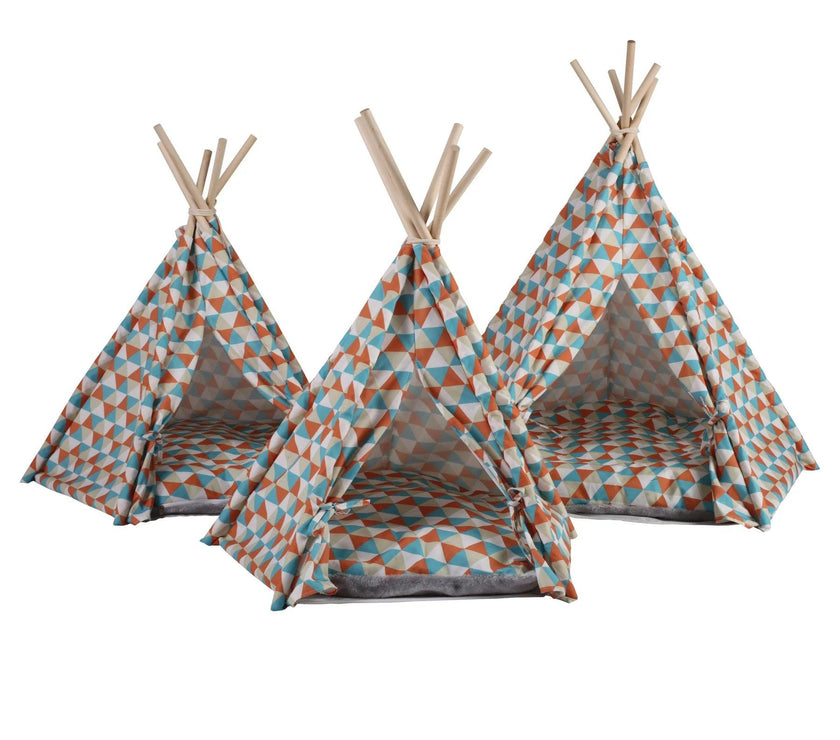 Charlie’s – Pet Teepee Tent – Mozaique - The Pet Standard