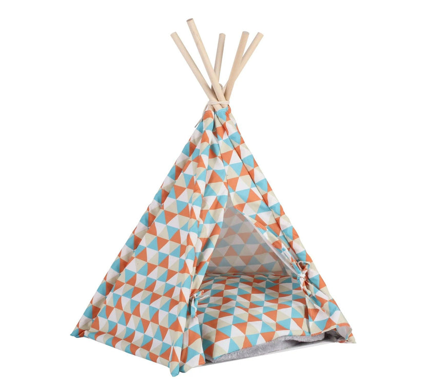 Charlie’s – Pet Teepee Tent – Mozaique - The Pet Standard