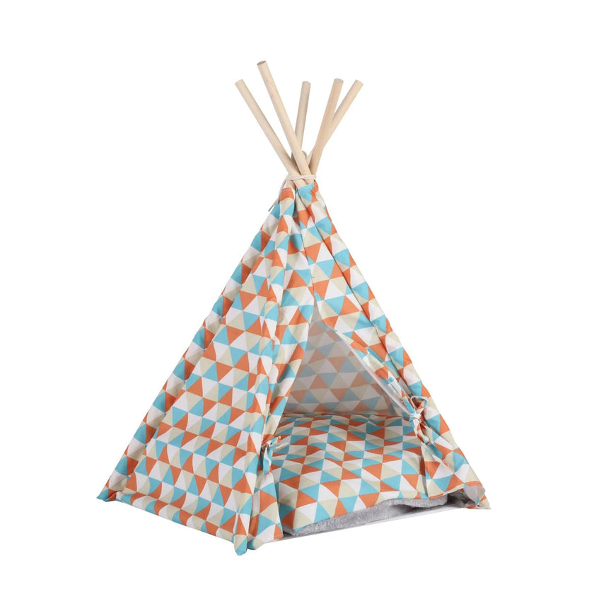 Charlie’s – Pet Teepee Tent – Mozaique - The Pet Standard