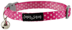 Dan & Sam – Cat – Adjustable Safety Collar – Pink Mania - The Pet Standard