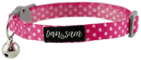 Dan & Sam – Cat – Adjustable Safety Collar – Pink Mania - The Pet Standard