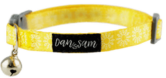 Dan & Sam – Cat – Adjustable Safety Collar – Sunflower - The Pet Standard