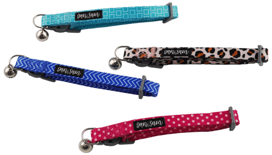 Dan & Sam – Cat – Adjustable Safety Collar – Sunflower - The Pet Standard