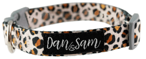 Dan & Sam – Dog – Adjustable Polyester Webbing Collar – Wild One - The Pet Standard