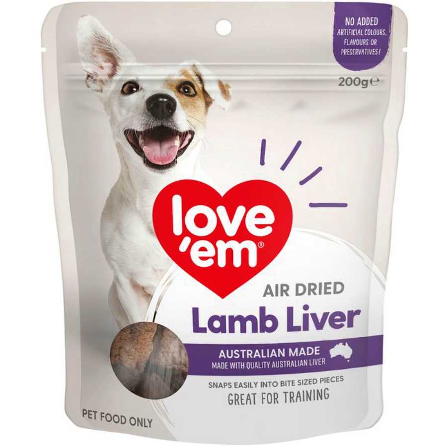 Love ‘Em – Air Dried Lamb Liver