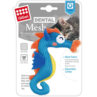 GiGwi – Dental Mesh – Catnip Seahorse