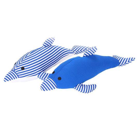 Fuzzy Friends – Dolphin – Asst Blue – 35cm