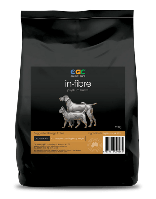 EAC Animal Care – In-Fibre Psyllium Husks - The Pet Standard