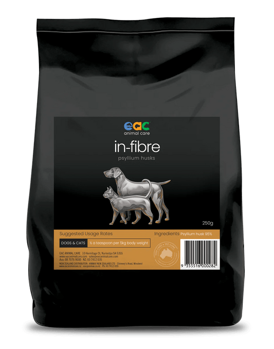 EAC Animal Care – In-Fibre Psyllium Husks - The Pet Standard