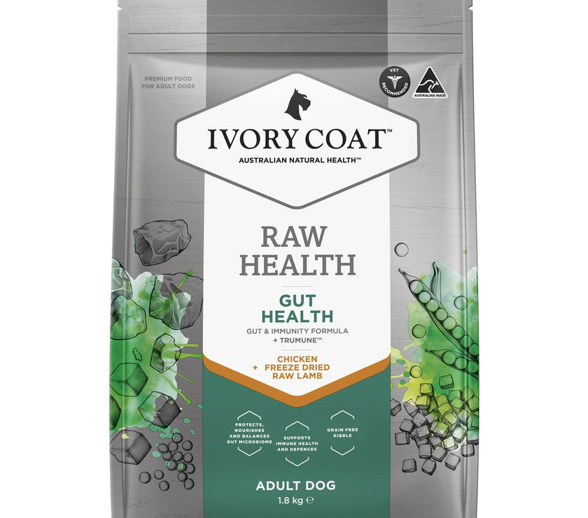 Ivory Coat – Adult Dog – Raw Health – Gut Health