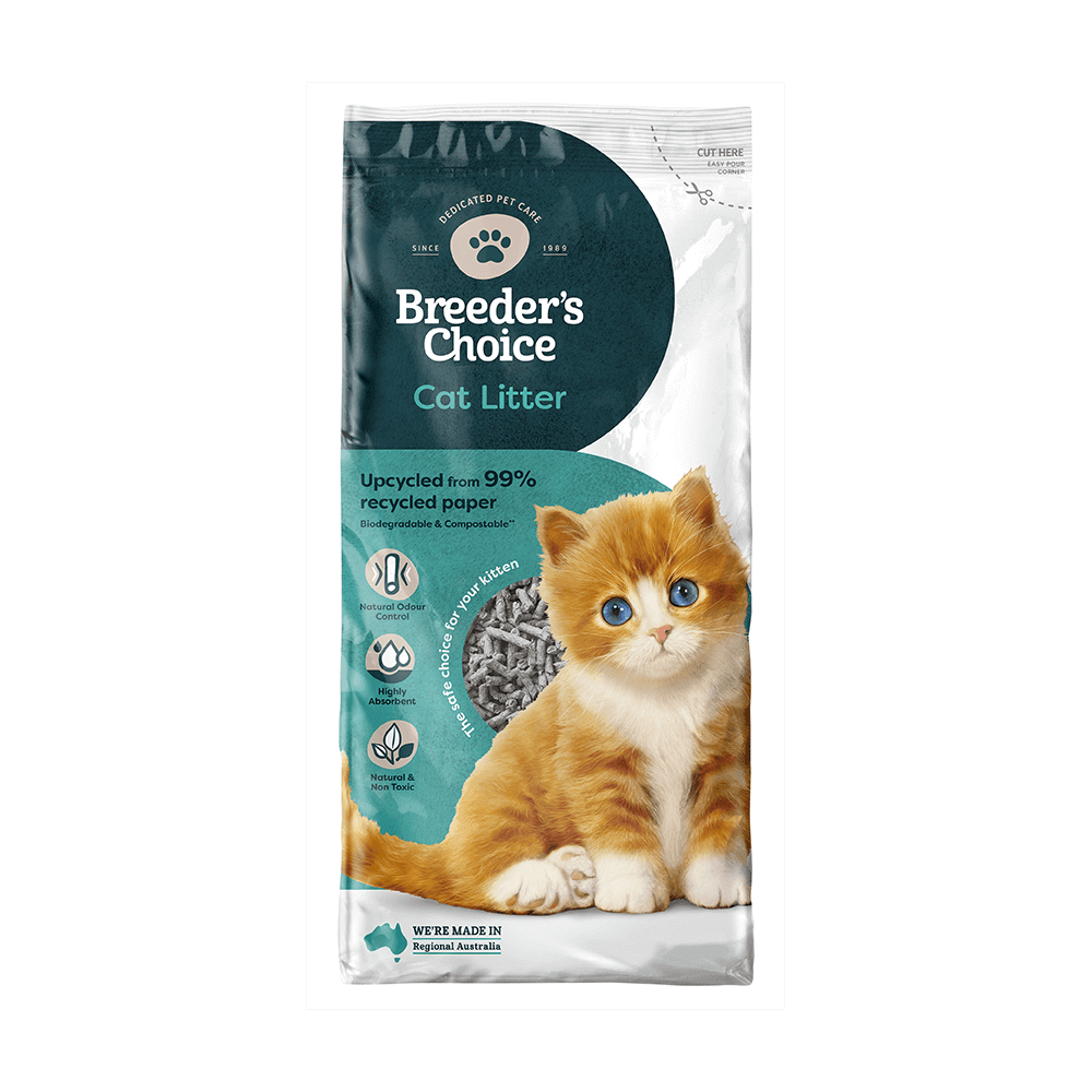 Fibrecycle – Breeders Choice – Cat Litter - The Pet Standard