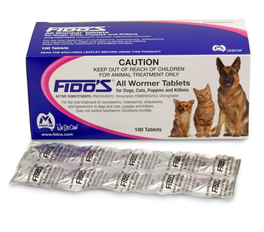 Fido’s – All Wormer Tablets - The Pet Standard